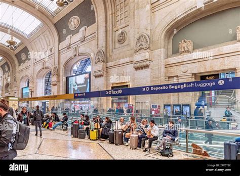 milano centrale train station luggage